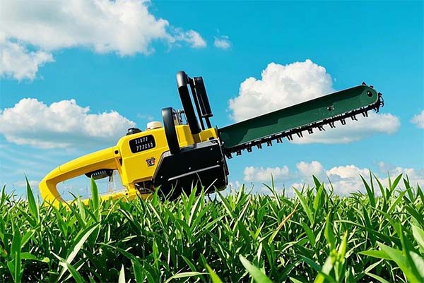 Battery powered hedge trimmers