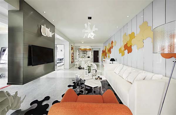 Modern minimalist interior design style