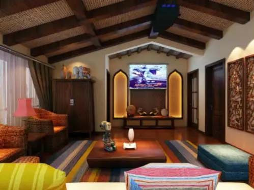 Southeast Asian interior design style