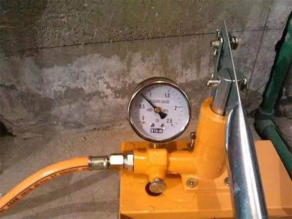 hydraulic test