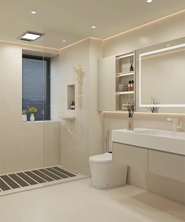 Bathroom waterproofing