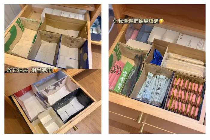 Paper bag storage