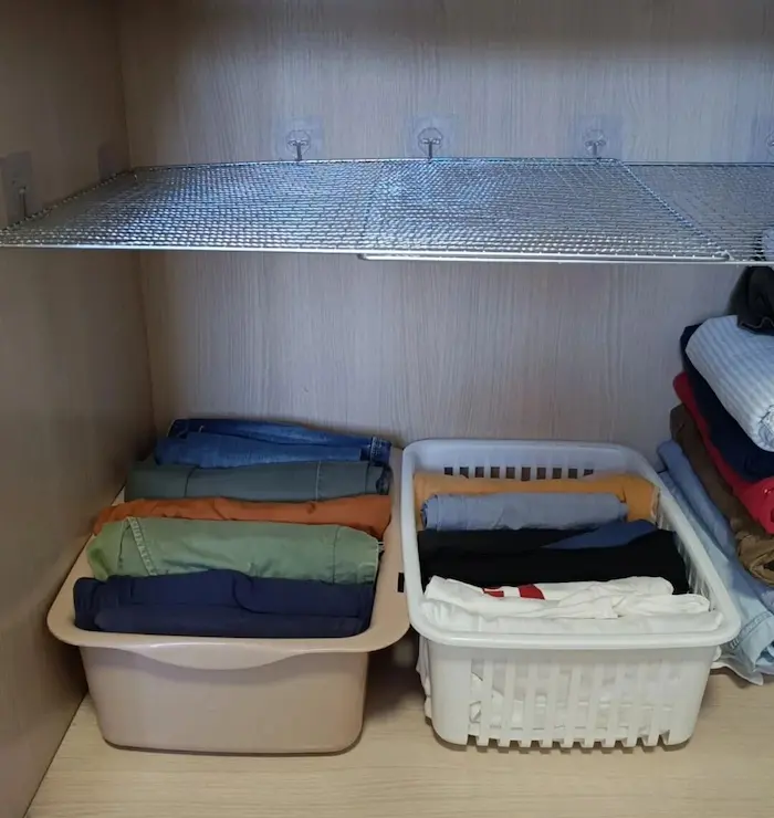Wardrobe storage