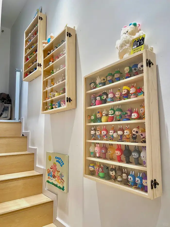 Stairwell Wall Storage: 