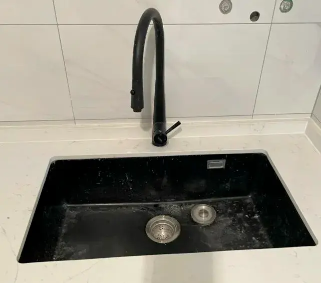 Choose carefully black sink